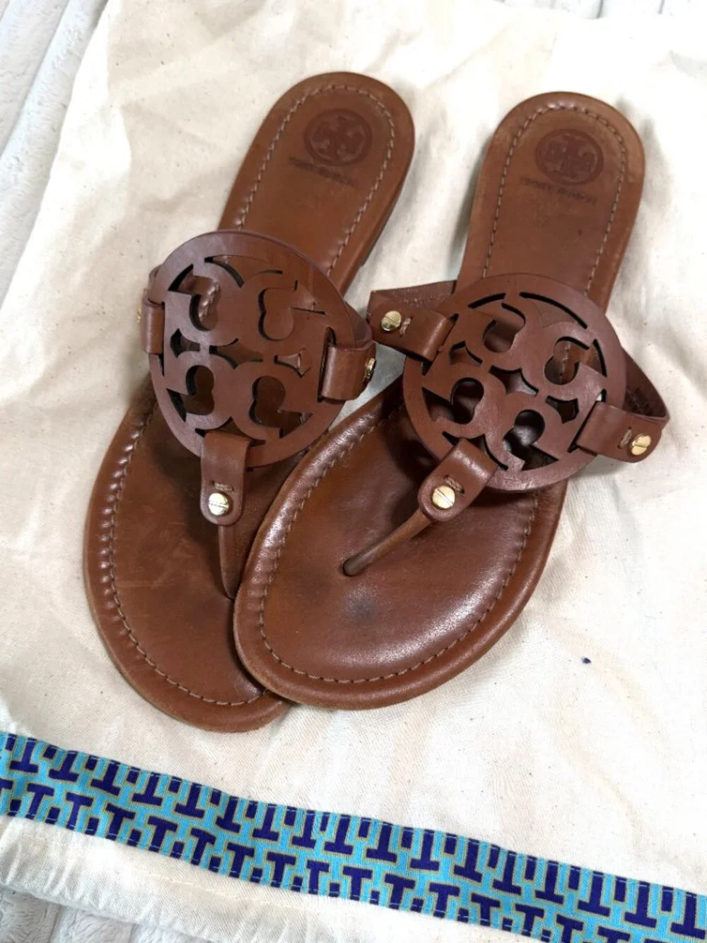Tory Burch Miller Thong sandal - Brown Size 9